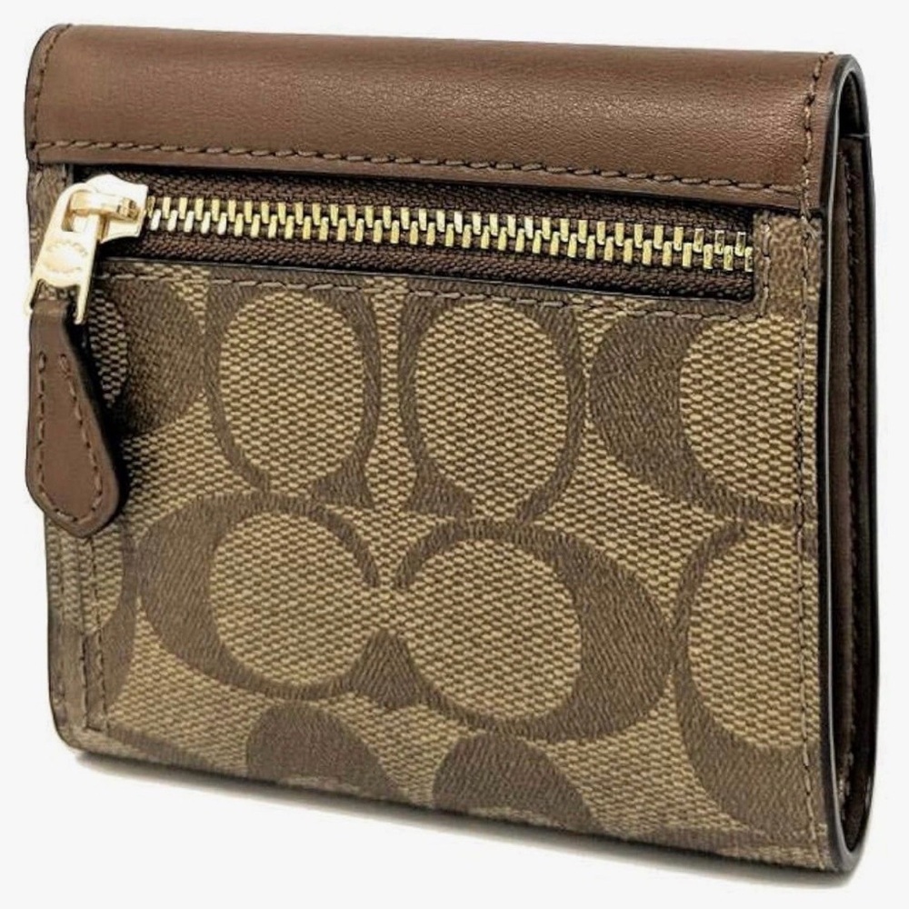 COACH SIGNATURE PVC SMALL WALLET - Picture 11 of 11